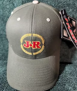 JR Cigar Green Baseball Cap NWT Never Worn Size: OSFA FlexFit - Picture 1 of 5