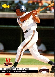 1994 Classic Rikkert Faneyte #125 Phoenix Firebirds