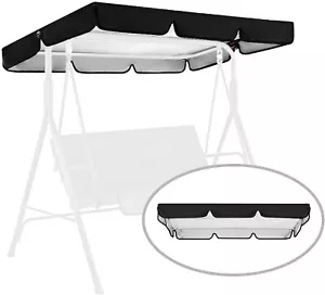 Swing Canopy Replacement for Outdoor Patio Swing Chair 2/3 Seater Waterproof Top - Picture 1 of 1