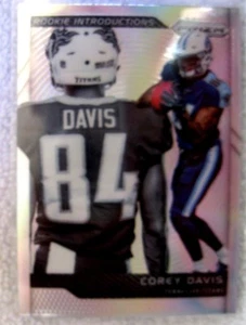 Corey Davis RC 2017 Panini Prizm Refractor Rookie Introductions#8 cCard!Titans  - Picture 1 of 1