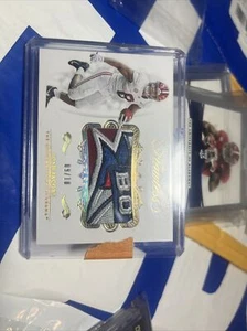 Patch maglia Josh Jacobs 2019 Panini Flawless Collegiate Gold # 09/10 BAMA! ๐ฅ๐ - Foto 1 di 3