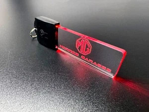 Llavero/Llavero con Luz LED Logo MG - 7 Colores LED - Logotipo Coche - Insignia - Emblema - Imagen 1 de 11