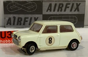 SLOT CAR AIRFIX 5165 MINI COOPER #8 BLANCO - Imagen 1 de 6
