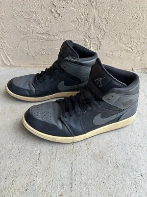 2018 Nike Air Jordan 1 Gris Medio Oscuro Sombra Dunk Tenis Zapatos 554724-041 Talla 12 Foto 1 de 4
