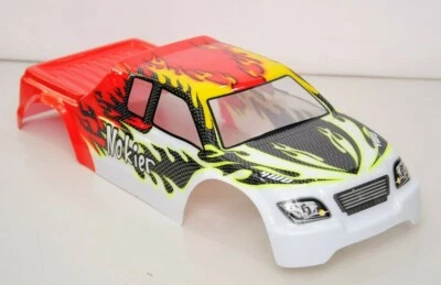 08317 HIMOTO Carrozzeria Monster Truck 1/8/PAINTED BODY 1/8 MONSTER TRUCK HIMOTO - Immagine 1 di 4