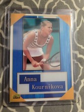 Anna Kournikova Clutch Card 2 / 7.  Rare card can't find any info on it.