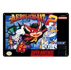 Aero Acro-Bat 2 Super Nintendo Retro Video Game Metal Poster Tin Sign 20*30cm