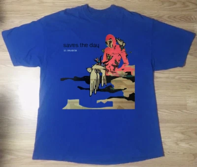 Saves The Day – In Reverie Unisex Cotton All Size T-Shirt BO1616 - Image 1 of 3