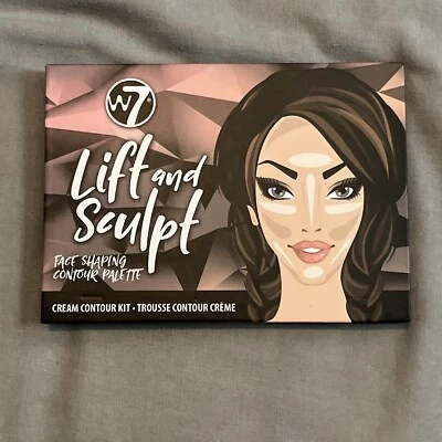 W7 Lift and Sculpt Face Shaping Contour Palette Longwear Super Definition *NEW* - Image 1 of 2