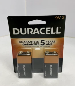 Duracell Coppertop 9V Batteries 2 Pack Expires March 2029^ - Picture 1 of 2