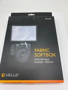 Vello fabric softbox for portable flash FD-500