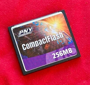 PNY P-HSCF256-RF 256MB Optima 21X Speed CompactFlash Memory Card - Picture 1 of 2