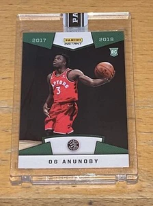2017-18 Panini Instant Sealed NBA Rookie Green /10 OG Anunoby #3 Rookie RC - Picture 1 of 2