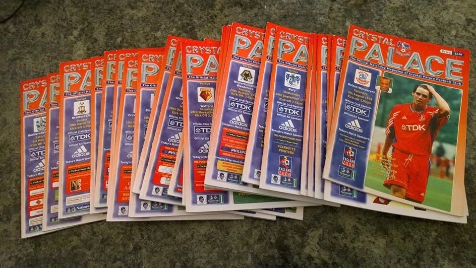 1998-99 Crystal Palace full set Homes - Image 1 of 1