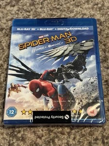 SPIDER-MAN HOMECOMING (Blu-ray 3D, Blu-Ray & Digital Code) ~ Sealed - Picture 1 of 2