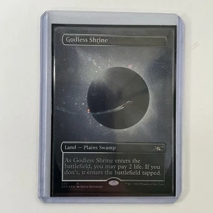 Magic The Gathering Godless Shrine (533) *Galaxy Foil* Unfinity MT/NM envío gratuito - Imagen 1 de 11