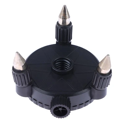 Level Meter Adapter 360-Degree Rotation Base Tripod Bracket 1/4 Inch Interface - Image 1 of 4