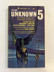 The Unknown Five ed. by D. R. Bensen PB Asimov  1st Ed. Very Good - Bild 1 von 8
