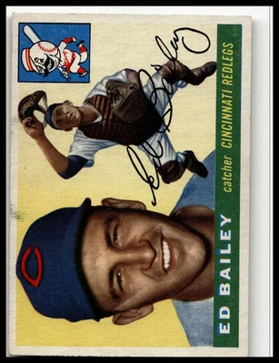 1955 Topps #69 Ed Bailey Excellent - Image 1 of 2