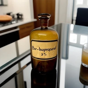 Antike Apothekerflasche 2,5 Liter / 28 x 14 cm - Bild 1 von 12