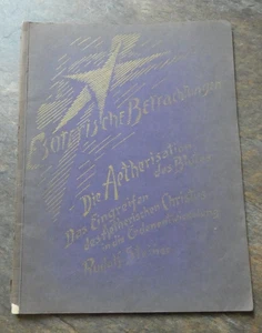 Esoterische Betrachtungen Die Aetherisation Des Blutes Rudolf Steiner Paperback - Picture 1 of 8