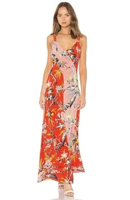 Maxi Vestido Panellado en Avalon Poppy & Avalon Jacinth Vestido DIANE VON FURSTENBERG Foto 1 de 4