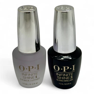 OPI Infinite Shine Base & Top Coat Duo * Gel Primer + Gloss Set (0.5oz each) - Image 1 of 4