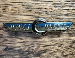 Wings and Wheels Santee, SC 3" + Button-Pin Back - Bild 1 von 3