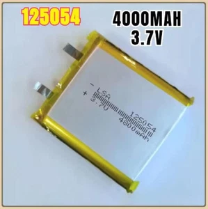 3.7V 4800mAh 125054 Li-lon Polymer LiPo Rechargeable Battery for Mp3 Power Bank - Picture 1 of 10