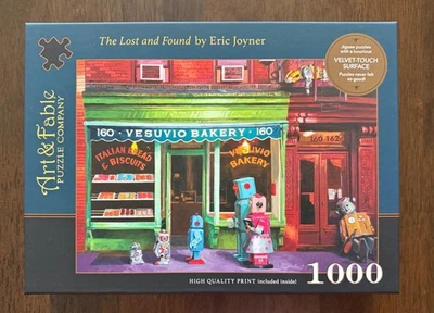 Rompecabezas Art & Fable "The Lost and Found" Eric Joyner 1000 piezas - Completo Foto 1 de 4