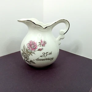Vintage Treasure Masters 25th Anniversary Creamer Romance Rose Collection Japan - Picture 1 of 7