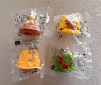 McDonalds Vintage Toys 1998 Disney Lion King II Simba's Pride Full Set of 4 BNIP - image 1 of 2