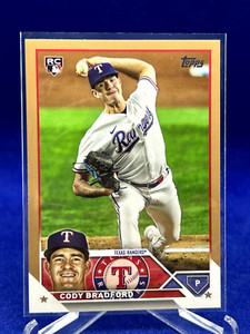 2023 Topps Update Series Cody Bradford RC Gold Parallel 1699/2023 #US53