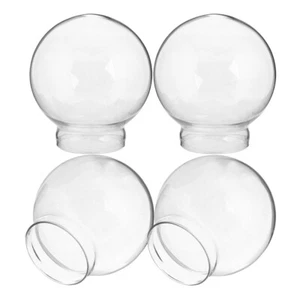 4 Pcs Crystal Ball Cover Diy Snow Globe Kit Snowglobe Snowglobes - Picture 1 of 12