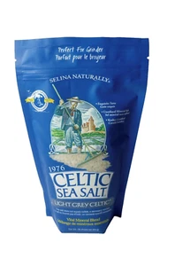 Celtic Sea Salt 1 lb Selina Naturally Light Grey Celtic Resealable Bag Neu 2033 - Bild 1 von 4