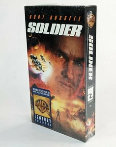 Soldier (VHS 1998) Kurt Russell 90s Sci Fi New Factory Sealed Watermarks OOP - Picture 1 of 7