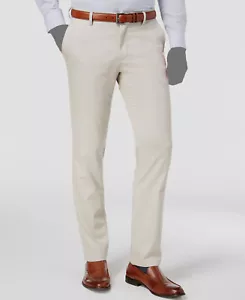 Pantalones chinos Dockers beige ajustados beige flexibles para hombre talla 34W 30L - Imagen 1 de 1