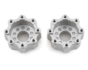 Pro-Line 8x32 to 17mm 1/2" Offset Aluminum Hex Adapters PRO635300 - Picture 1 of 2