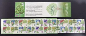 1999 Malaysia Trees 20v Stamps Booklet Mint NH (offer) - Picture 1 of 7