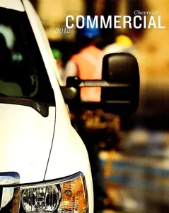 2012 CHEVROLET COMMERCIAL TRUCKS + VANS—US BROCHURE—SILVERADO TAHOE SUBURBAN—NOS - Foto 1 di 1