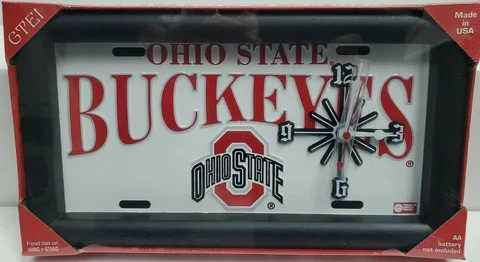 Ohio State Buckeyes Clock Cover