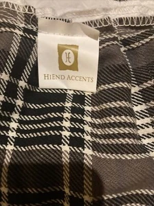 HiEnd Accents King Gathered Multicolor Plaid Bedskirt - Picture 1 of 4