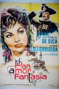 PAN AMOR Y FANTASIA -- Poster Cartel de Cine - Imagen 1 de 1