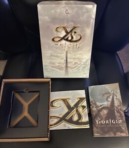 Ys: Origin Limited Edition Vita Box, Poster, & Artbook Only NO GAME