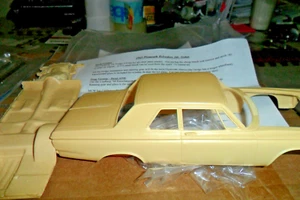RESIN MODEL CAR KIT 1965 PLYMOUTH BELVEDERE 1:25 Scale  LOT 0 0 0 0 1 3 - Picture 1 of 8