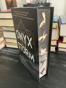 Onyx Storm (Deluxe Limited Edition) by Rebecca Yarros (2025, Hardcover) - Imagen 1 de 7