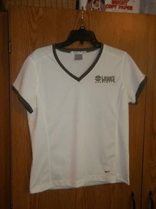 LOWES MOTOR SPEEDWAY CHARLOTTE WOMENS NIKE FITDRY SHIRT SIZE MEDIUM - Picture 1 of 2