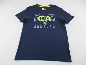 Nike Club America Aguilas Shirt Mens Size Large Blue Soccer Futbol - Picture 1 of 10