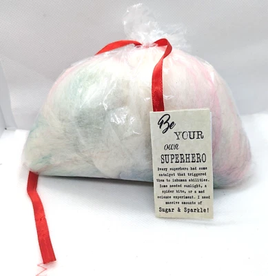 57 Chapters hand dyed wool carded batt fiber 1 oz  - Image 1 of 4