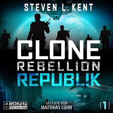 Clone Rebellion 1: Republik Steven L. Kent MP3 Clone Rebellion Jewelcase Deutsch